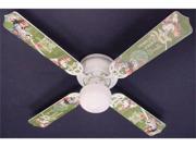 Ceiling Fan Designers 42FAN DIS POC3JS Pirates Of Caribbean 3 Jack Sparrow Ceiling Fan 42 in.