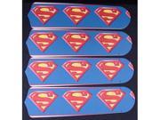 Ceiling Fan Designers 42SET KIDS SMS Superman Marvel Superhero 42 in. Ceiling Fan Blades Only
