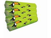 Ceiling Fan Designers 42SET IMA TC Kids Toucan Clan 42 In. Ceiling Fan Blades Only