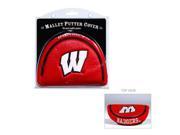 Team Golf 23931 Wisconsin Badgers Mallet Putter Cover