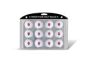 Team Golf 21403 Indiana Hoosiers Dozen Ball Pack