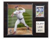 C I Collectables 1215CLLEE MLB Philadelphia Phillies Player Plaque