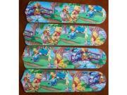 Ceiling Fan Designers 42SET DIS WPPET Winnie Pooh Piglet Eeyore Tigger 42 in. Ceiling Fan Blades Only