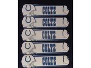 Ceiling Fan Designers 52SET NFL IND NFL Indianapolis Colts Football 52 In. Ceiling Fan Blades ONLY