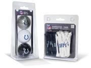 Team Golf 31299 Indianapolis Colts 3 Ball Pack and 50 Tee Pack