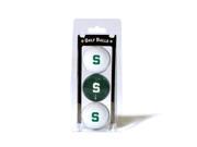 Team Golf 22305 Michigan State Spartans Golf Ball Pack