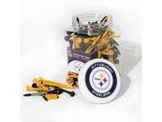 Team Golf 32451 Pittsburgh Steelers 175 Tee Jar