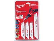 MILWAUKEE 49 22 0220 Hackzall TM Blade 3 4 In. W 4 6 In. L