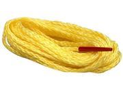Lehigh Group .38in. X 600ft. Yellow Polypropylene Hollow Braid Floating Rope HB860 Pack of 600