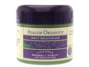 Facial Moisturizer Lavender Avalon Organics 2 oz Cream