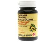 Original Papaya Enzyme American Health Products 100 Chewable