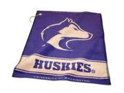 Team Golf 28580 University of Washington Woven Golf Towel