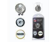 Team Golf 31047 Green Bay Packers Golf Ball Marker Hat Clip