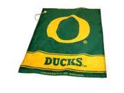 Team Golf 44480 Oregon Ducks Woven Golf Towel