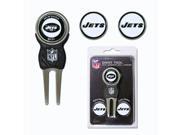 Team Golf 32045 New York Jets Divot Tool Pack with Signature tool