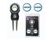 Team Golf 32645 San Diego Chargers Divot Tool Pack with Signature tool