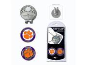 Team Golf 20647 Clemson University Golf Ball Marker Hat Clip