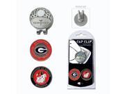 Team Golf 21147 University of Georgia Golf Ball Marker Hat Clip