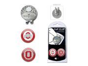 Team Golf 22847 Ohio State Buckeyes Golf Ball Marker Hat Clip