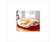 Majestic Pet 788995622413 36x24 Large Lounger Pet Bed Red