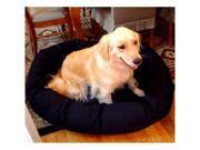 Majestic Pet 788995611202 24 in. Small Bagel Bed Black