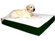 Majestic Pet 788995614838 34x48 Large Extra Large Orthopedic Double Pet Bed Green