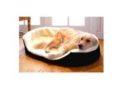 Majestic Pet 788995621805 23x18 Small Lounger Pet Bed Black