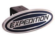 DefenderWorx 62001 Ford Expedition Blue Oval 2 Inch Billet Hitch Cover