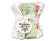 Trend Lab 101270 Paisley Park Blooming Bouquet Wash Cloths Set of 5