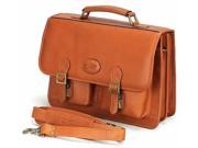 Claire Chase 156E saddle Business Briefcase XL Saddle