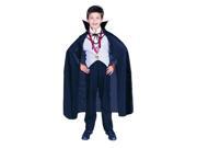 RG Costumes 75008 Black Taffeta Childs Costume Cape 36 Inches