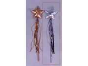 RG Costumes 65091 S Star Costume Wand Silver Lame