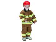 Jr. Fire Fighter Suit Tan Infant Costume