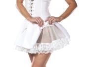 Charades Costumes 127588 Lace White Petticoat Adult