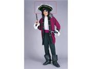 RG Costumes 65251 Pirate Hat With Plume Size Adult