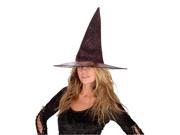 RG Costumes 65305 Glitter Witch Hat Purple
