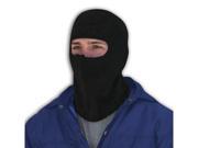 Zan Headgear WBF114Z Balaclava Microfleece with Zipper Black