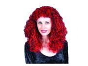 RG Costumes 60041 Red Black Wig Size Adult