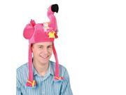 Beistle 60740 Plush Flamingo Hat Pack of 6