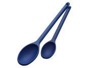 MIU France 10011 Composite Blue Cooking Spoons 12 Inch 15 Inch
