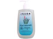 Soothing 98% Aloe Vera Gel w Pump Jason Natural Cosmetics 8 oz Gel