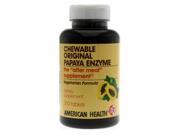 Original Papaya Enzyme American Health Products 250 Chewable