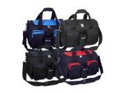 Everest S223 NY 18 in. 600 Denier Polyester Sports Duffel Bag with Wet Pocket