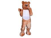 Adult Teddy Bear Mascot Costume