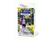 Jobst 110450 Athletic 8 15 mmHg Knee Length Unisex Socks Size Color White Medium