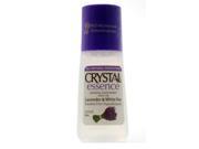 Crystal Essence Lavender and White Tea Roll On Crystal Body Deodorant 2.25 oz Roll On