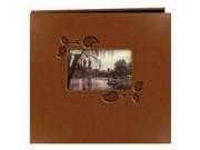 Alvin MB10EIBN 12X12 EMBOSSED BROWN IVY ALBUM