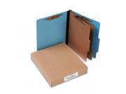 Acco 15662 Presstex Colorlife Classification Folders Letter 6 Section Lt BE 10 box