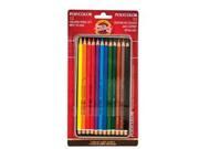 Alvin FA381612BC Polycolor Pencil Set of 12