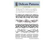 Alvin HOTP1014 Clear Stamps Delicate Patterns